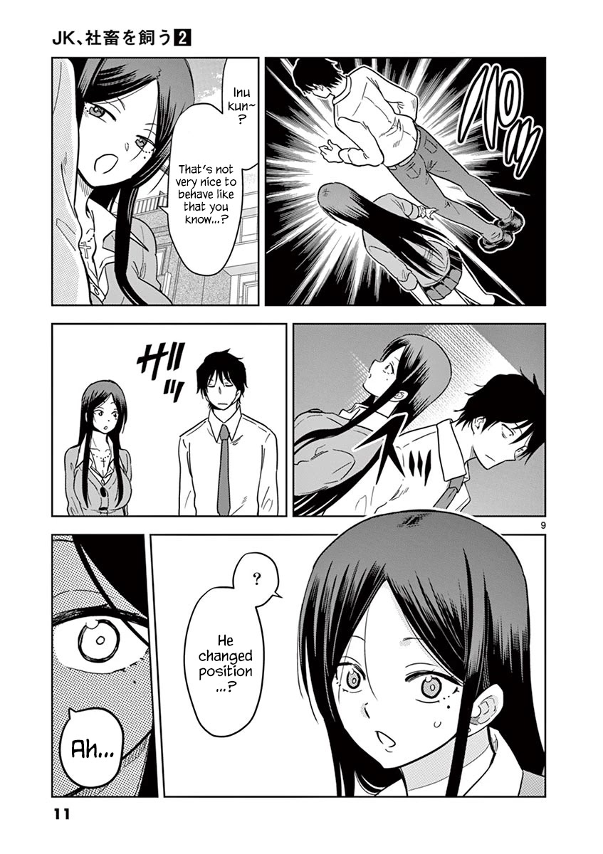 A High School Girl Raises a Corporate Slave Chapter 12 page 11 - Chapter 12: Then, shall we take a walk?