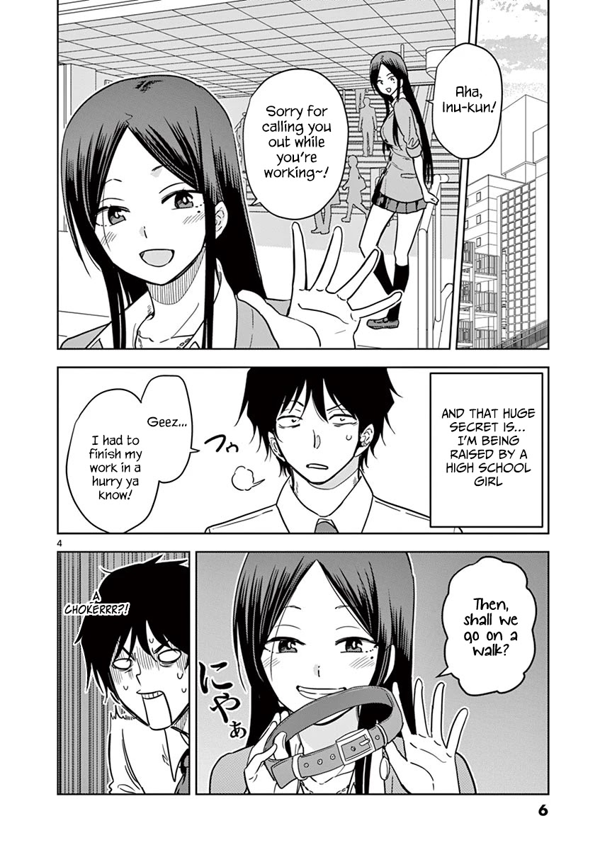 A High School Girl Raises a Corporate Slave Chapter 12 page 6 - Chapter 12: Then, shall we take a walk?