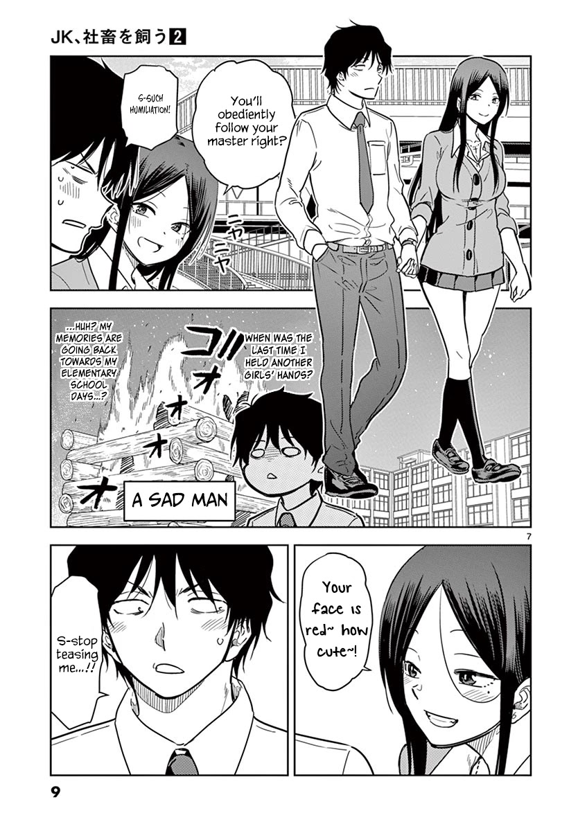 A High School Girl Raises a Corporate Slave Chapter 12 page 9 - Chapter 12: Then, shall we take a walk?