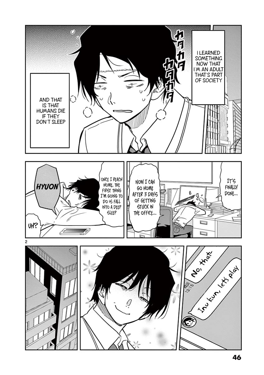 A High School Girl Raises a Corporate Slave Chapter 15 page 3 - Chapter 15: You'll have to take responsibility, Inu-kun
