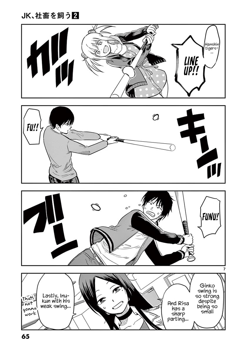 A High School Girl Raises a Corporate Slave Chapter 16 page 8 - Chapter 16: Let Me Teach You From A to Z