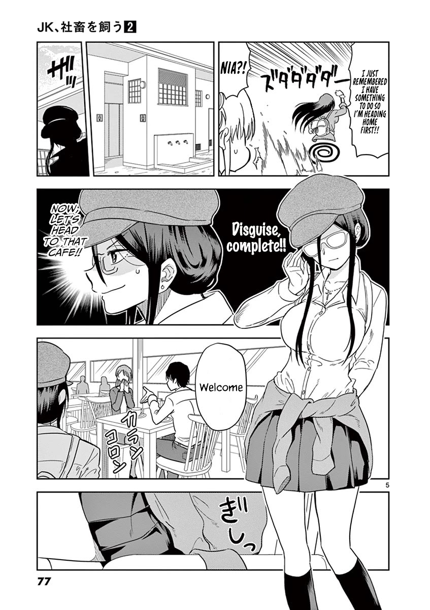 A High School Girl Raises a Corporate Slave Chapter 17 page 6 - Chapter 17: Who Is That Woman?