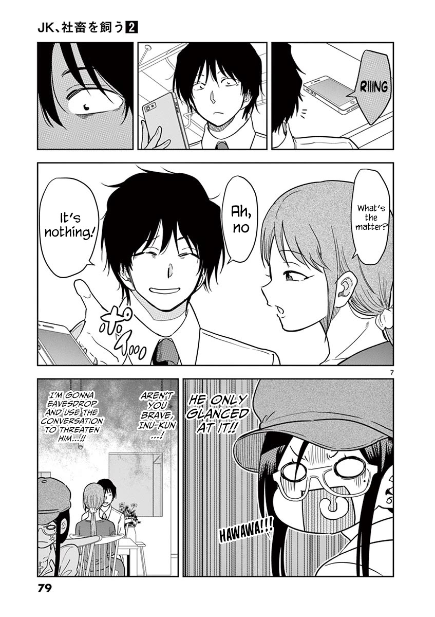 A High School Girl Raises a Corporate Slave Chapter 17 page 8 - Chapter 17: Who Is That Woman?
