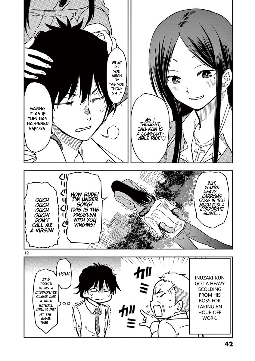 A High School Girl Raises a Corporate Slave Chapter 2 page 12 - Chapter 2: Inu-kun Go