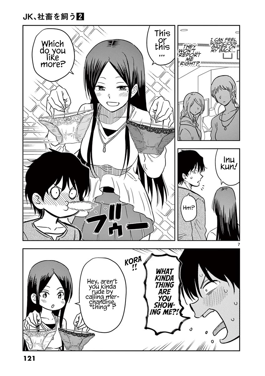 A High School Girl Raises a Corporate Slave Chapter 20 page 8 - Chapter 20: Which Is Your Favourite?