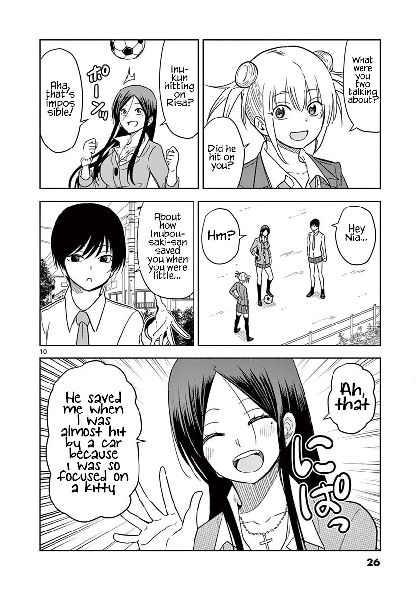 A High School Girl Raises a Corporate Slave Chapter 26 page 11 - Chapter 26: Inu-kun is hitting on Risa