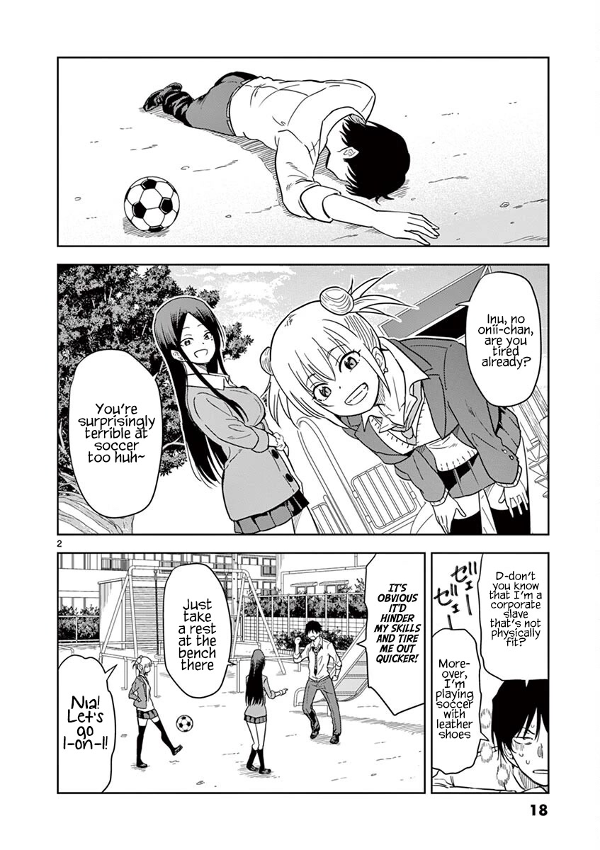 A High School Girl Raises a Corporate Slave Chapter 26 page 3 - Chapter 26: Inu-kun is hitting on Risa