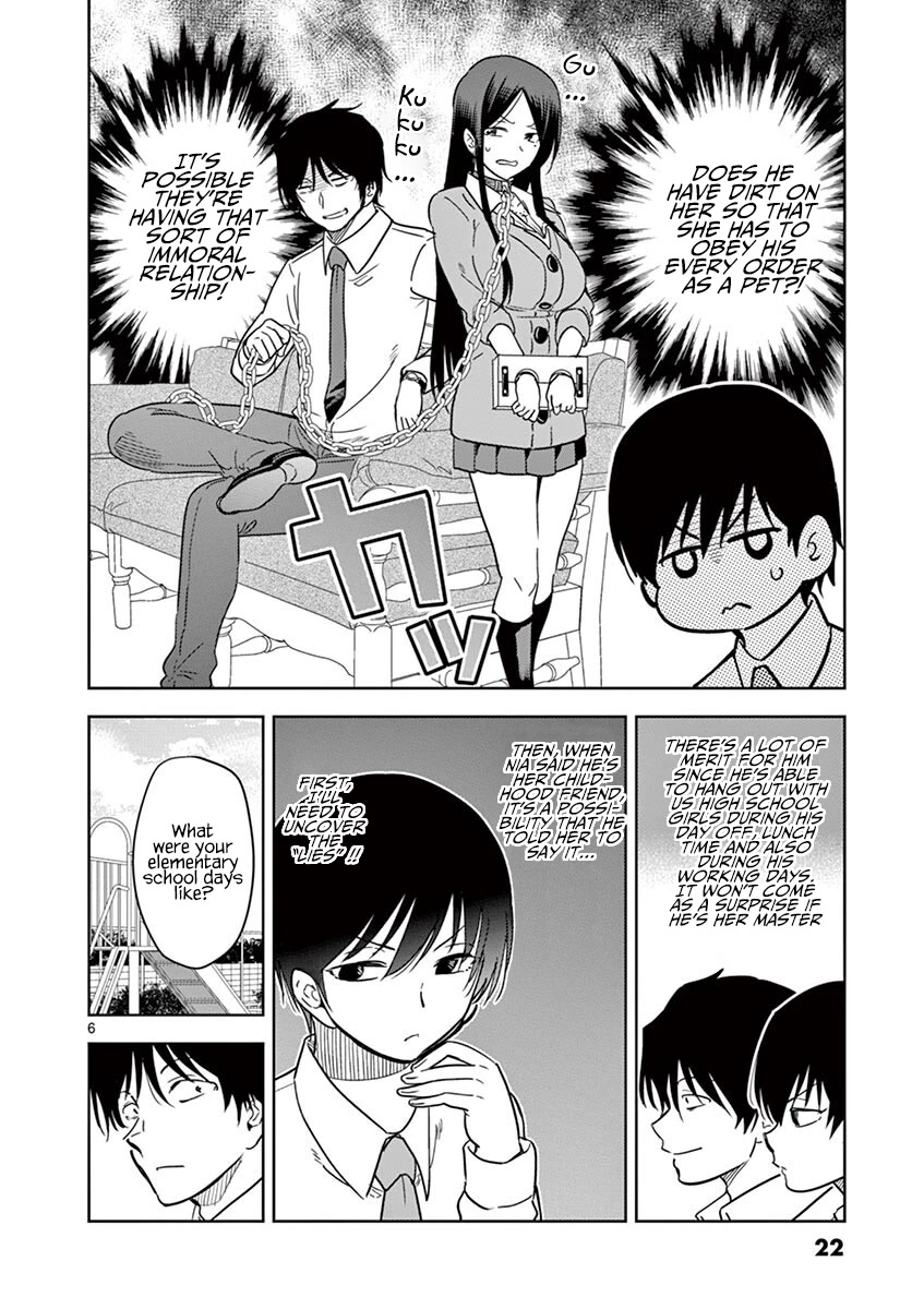 A High School Girl Raises a Corporate Slave Chapter 26 page 7 - Chapter 26: Inu-kun is hitting on Risa