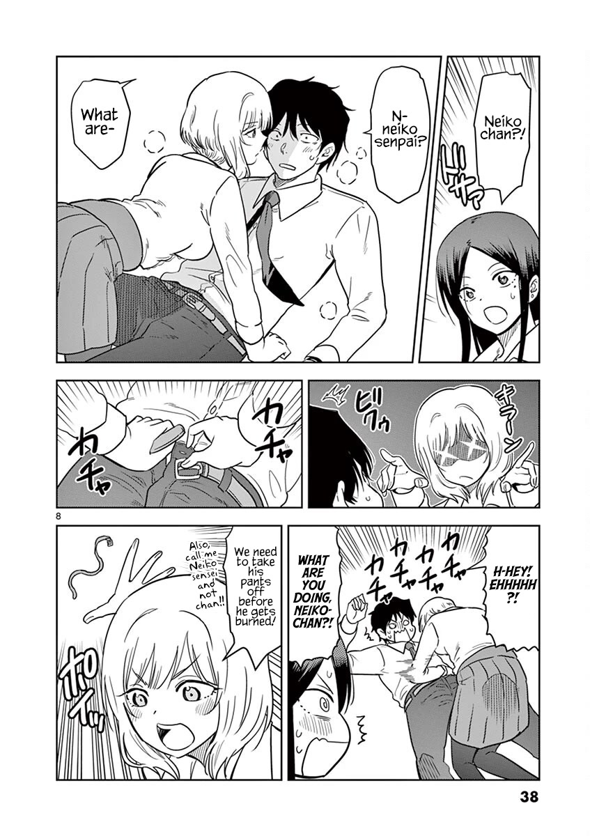 A High School Girl Raises a Corporate Slave Chapter 27 page 8 - Chapter 27: What are you doing, Akiko-chan?