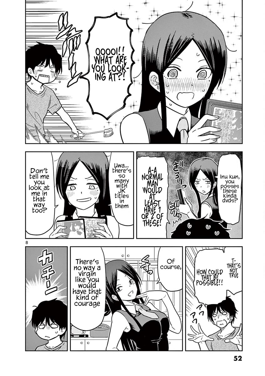 A High School Girl Raises a Corporate Slave Chapter 28 page 8 - Chapter 28: This is Inu-kun’s House