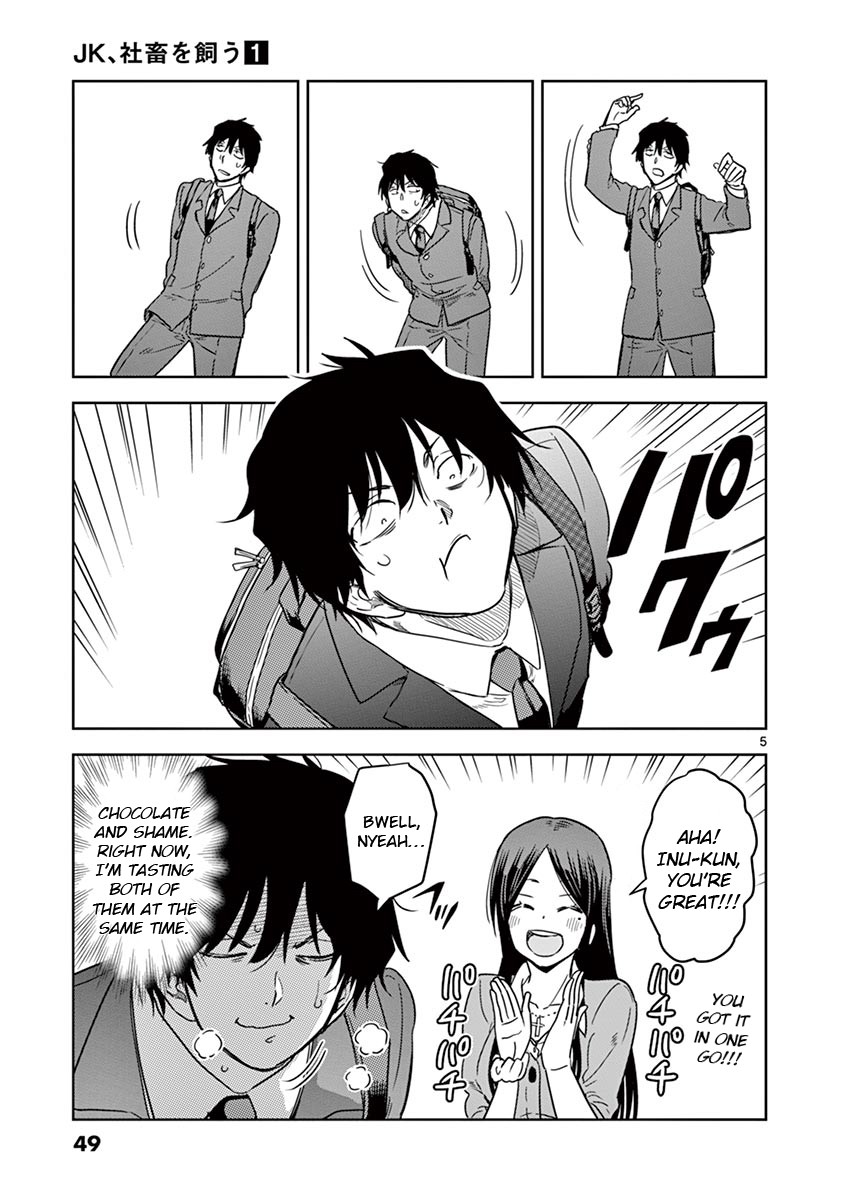 A High School Girl Raises a Corporate Slave Chapter 3 page 5 - Chapter 3