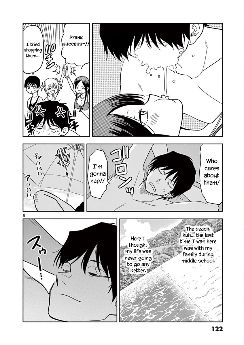 A High School Girl Raises a Corporate Slave Chapter 33 page 8 - Chapter 33: It's the Beach!