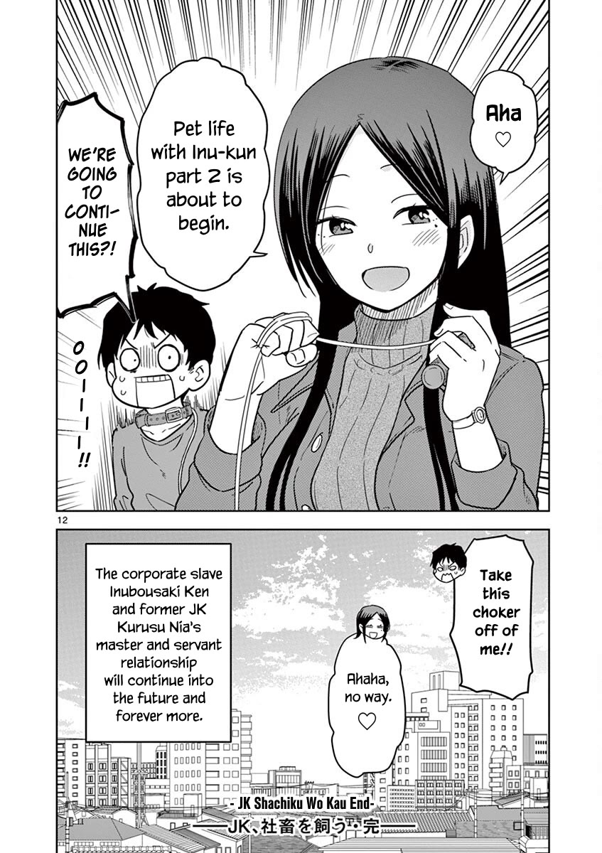 A High School Girl Raises a Corporate Slave Chapter 37 page 13 - Chapter 37: Me And Inu-kun [END]