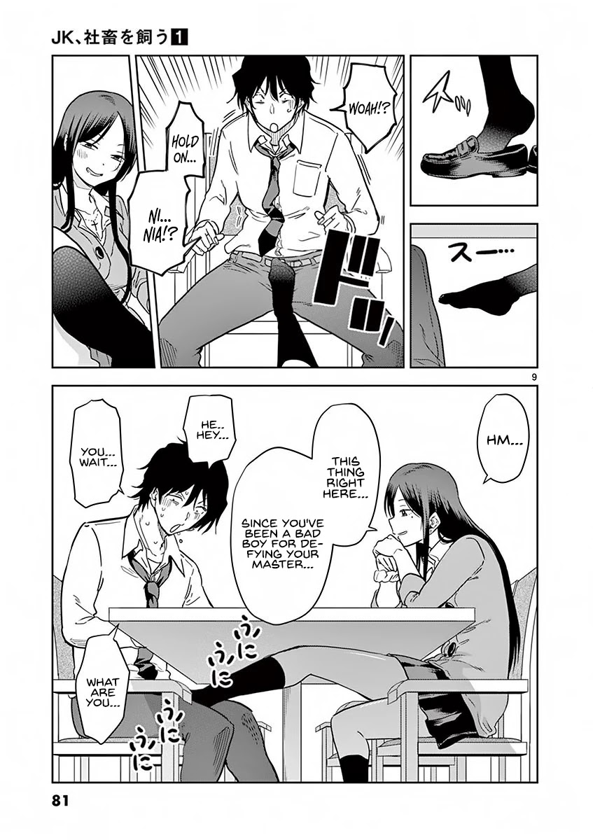 A High School Girl Raises a Corporate Slave Chapter 5 page 10 - Chapter 5: Castration