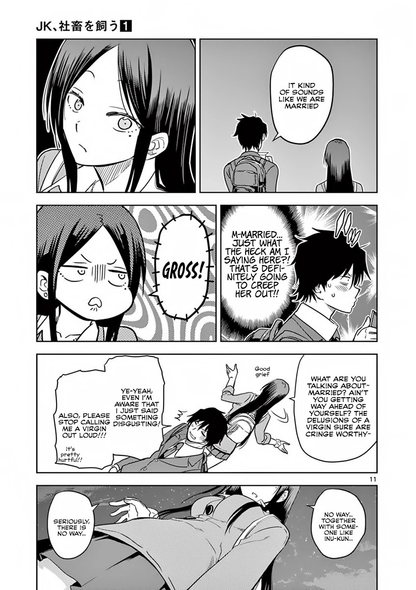 A High School Girl Raises a Corporate Slave Chapter 6 page 12 - Chapter 6: Because we are brother and sister