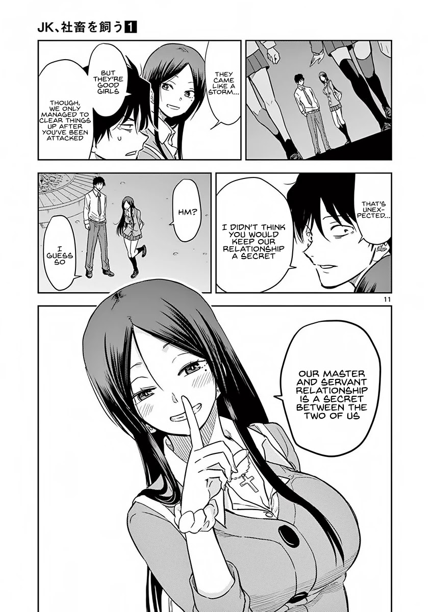 A High School Girl Raises a Corporate Slave Chapter 7 page 12 - Chapter 7: Our Secret