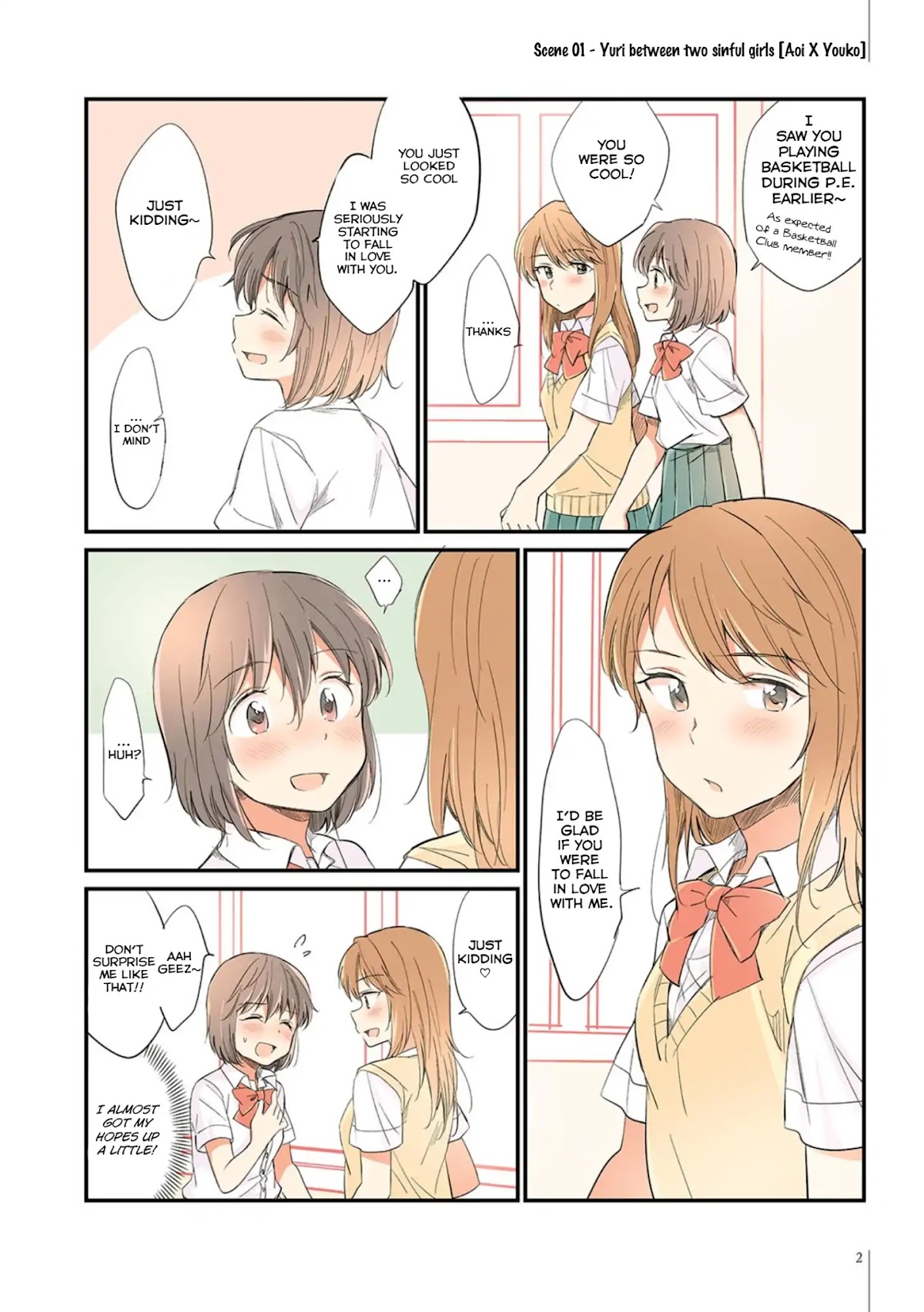 A Hundred Scenes of Girls Love Chapter 1 page 4 - Chapter 1: 01-20
