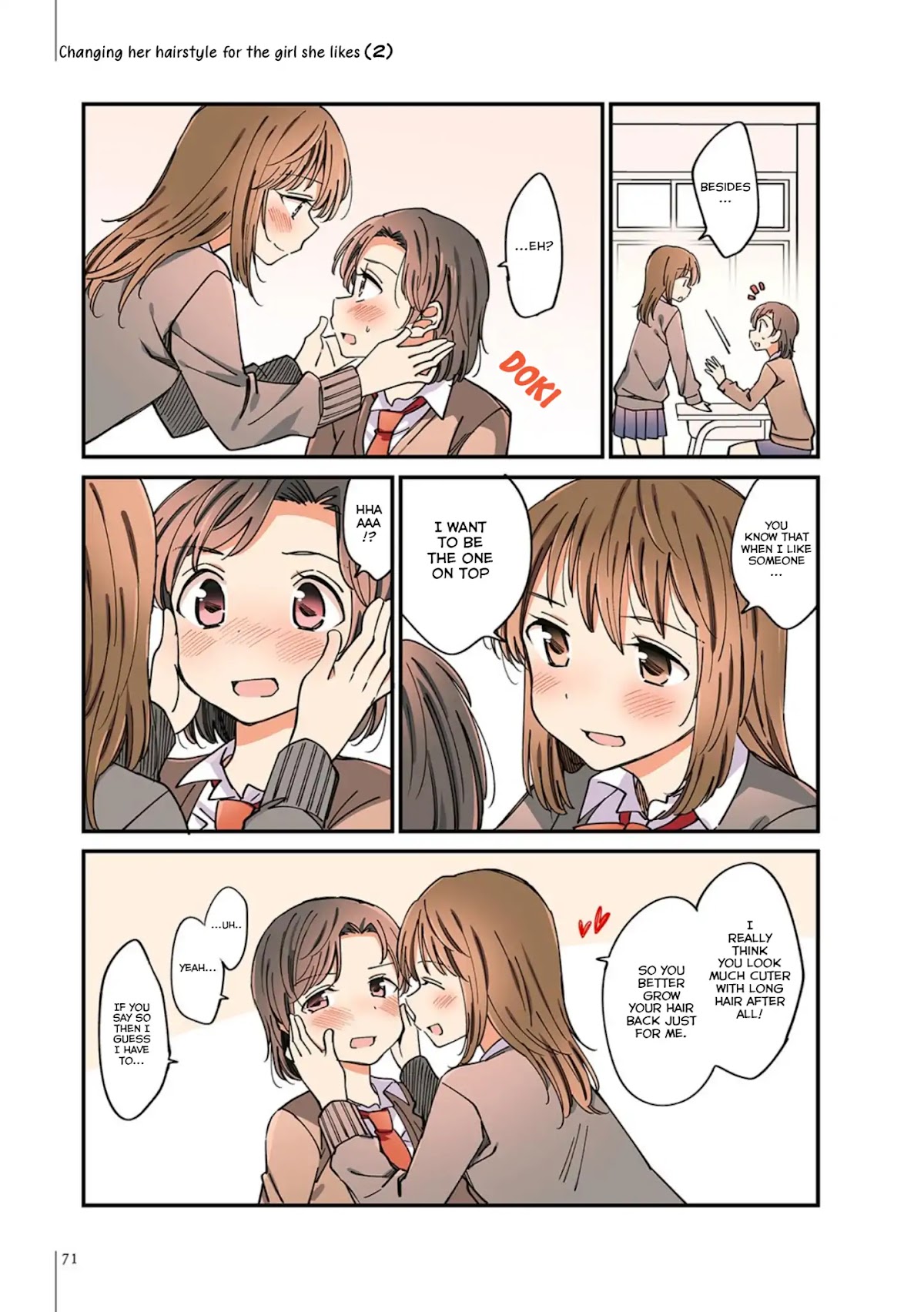 A Hundred Scenes of Girls Love Chapter 13 page 7 - Chapter 13: October