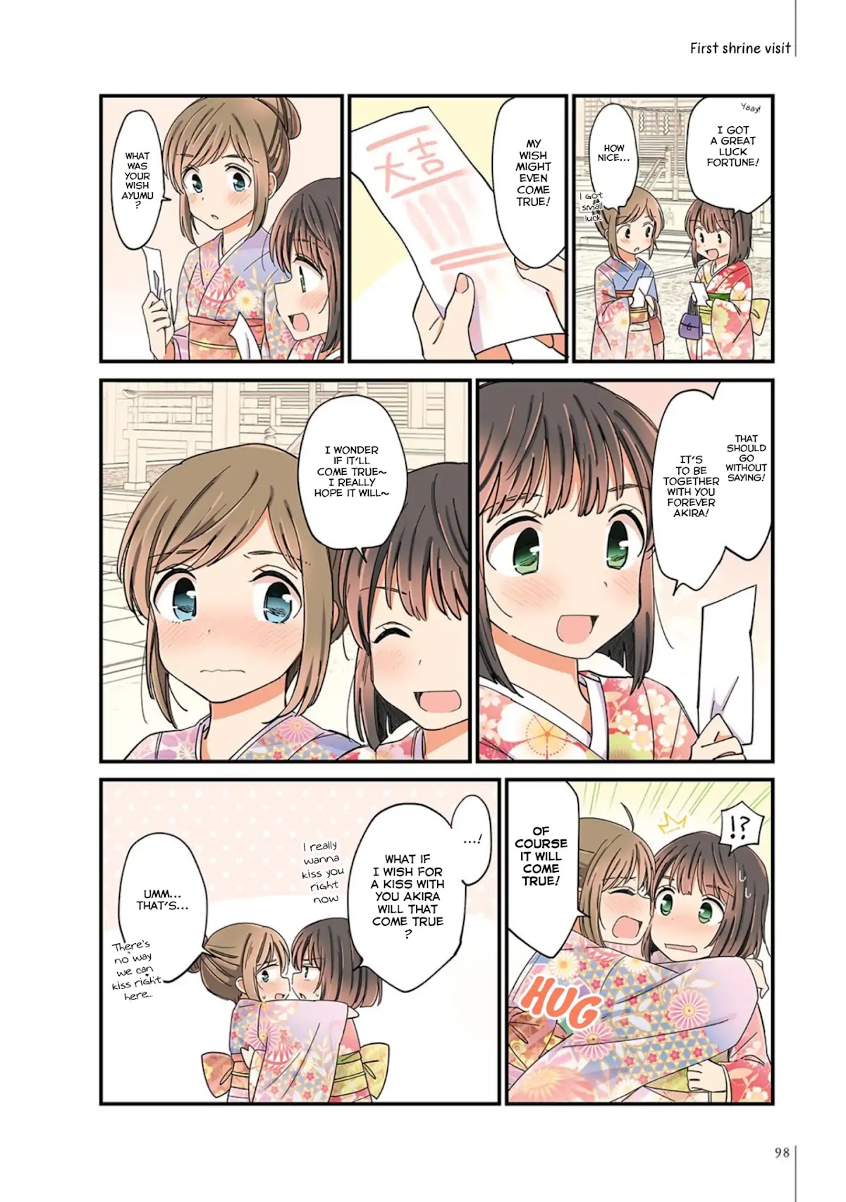 A Hundred Scenes of Girls Love Chapter 16 page 2 - Chapter 16: January