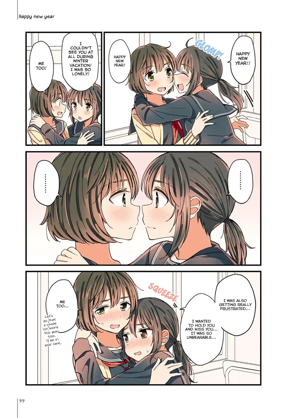 A Hundred Scenes of Girls Love Chapter 16 page 3 - Chapter 16: January