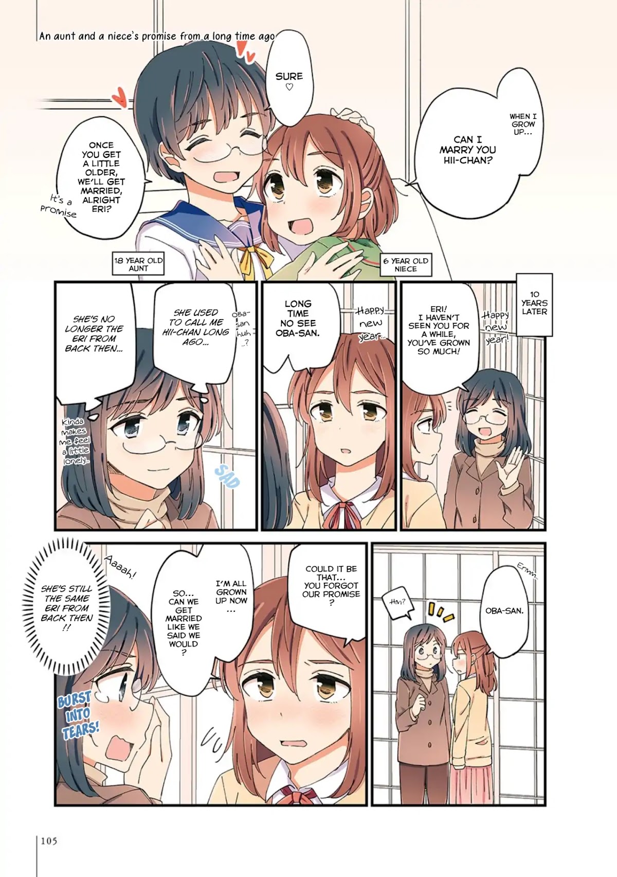 A Hundred Scenes of Girls Love Chapter 16 page 9 - Chapter 16: January