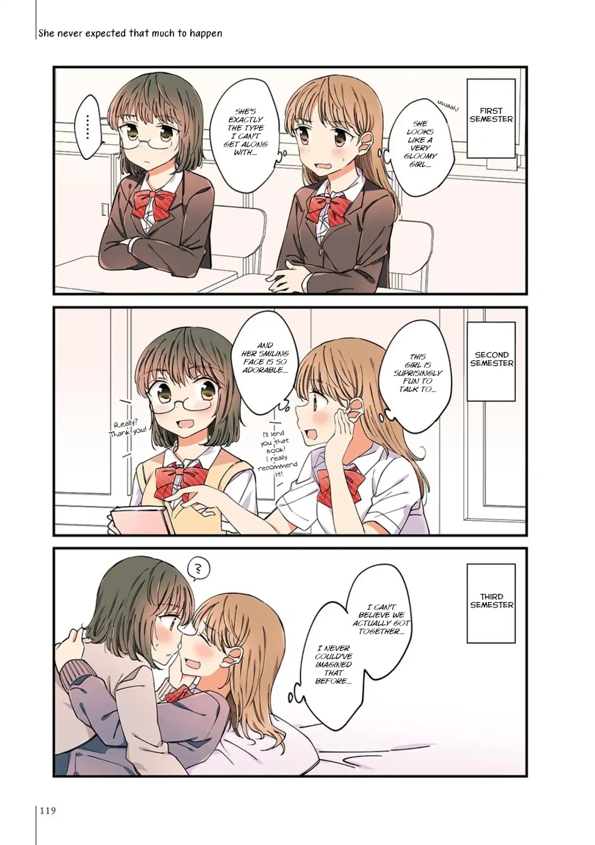 A Hundred Scenes of Girls Love Chapter 18 page 3 - Chapter 18: March [END]