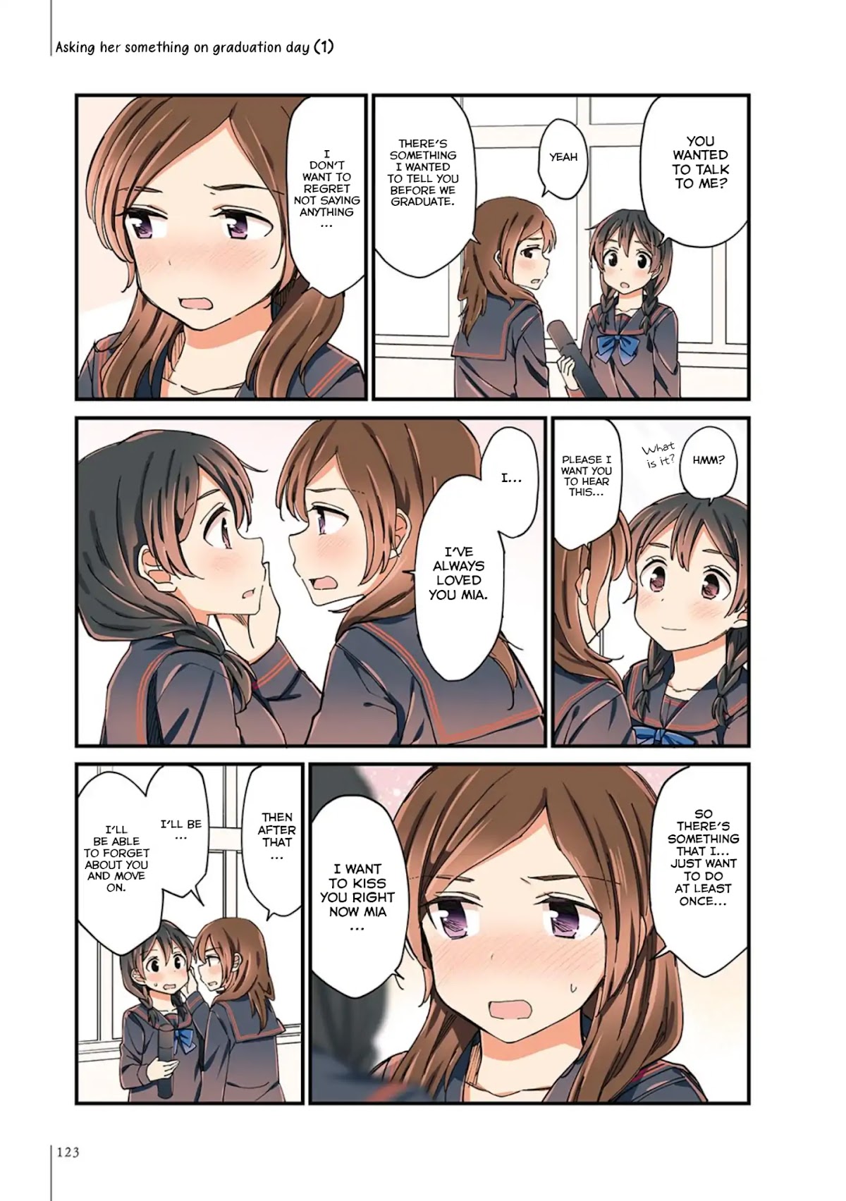 A Hundred Scenes of Girls Love Chapter 18 page 7 - Chapter 18: March [END]