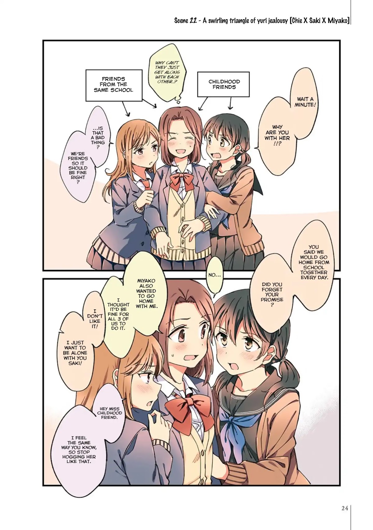 A Hundred Scenes of Girls Love Chapter 2 page 2 - Chapter 2: 21-40
