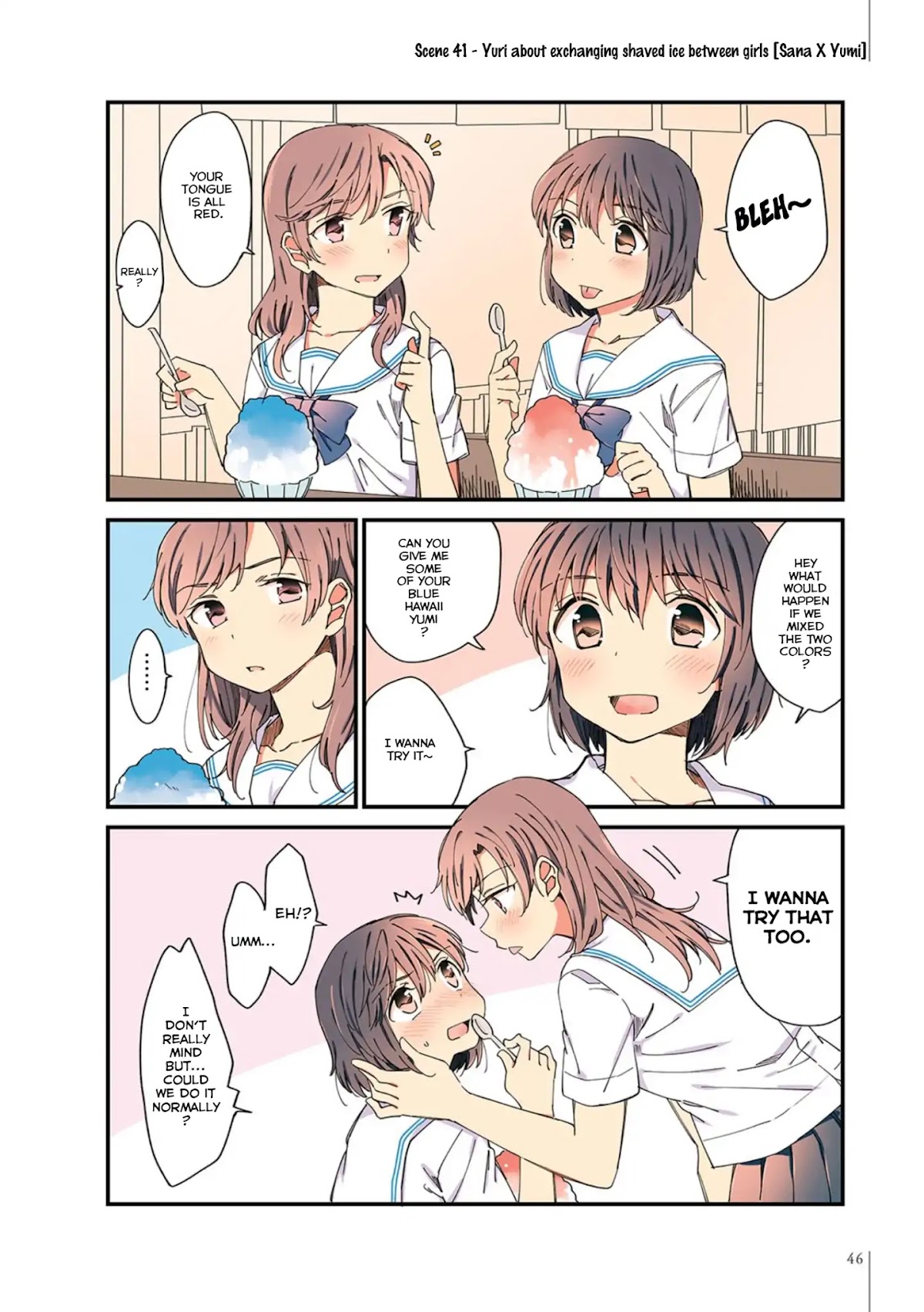 A Hundred Scenes of Girls Love Chapter 3 page 1 - Chapter 3: 41-60