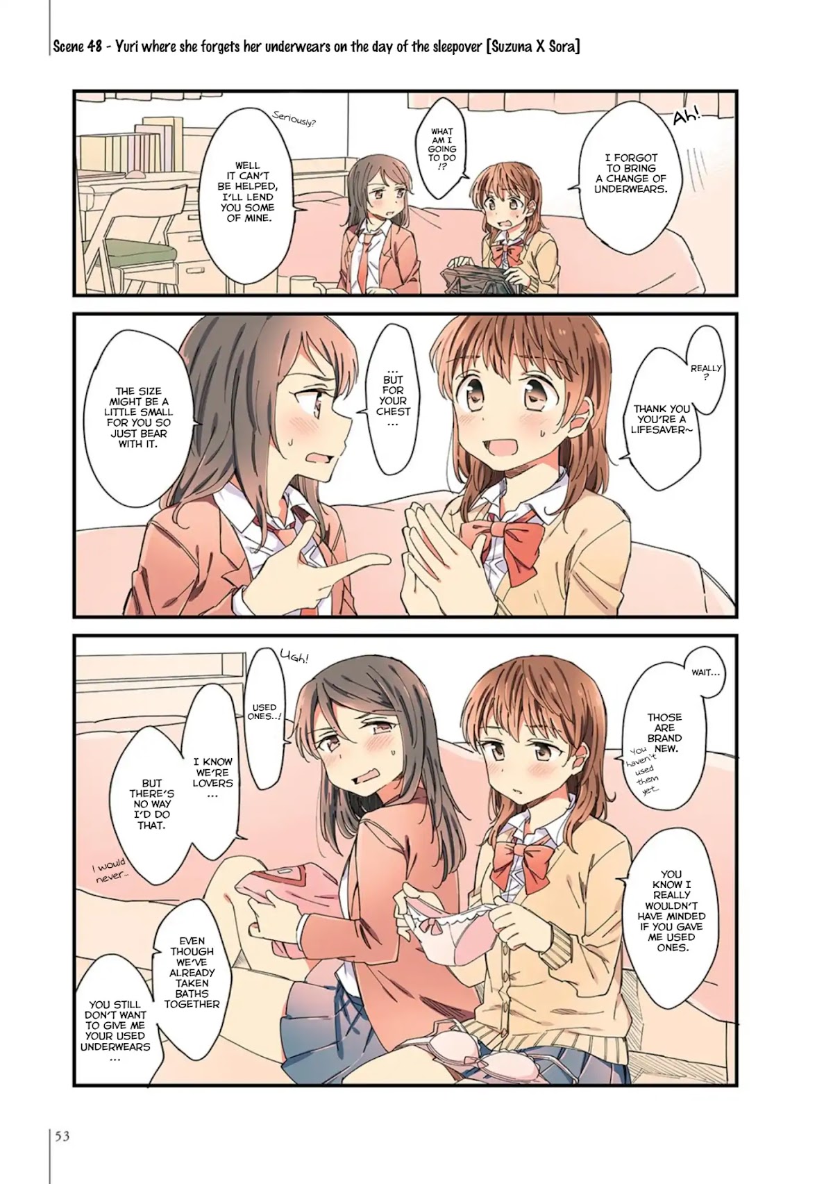 A Hundred Scenes of Girls Love Chapter 3 page 8 - Chapter 3: 41-60