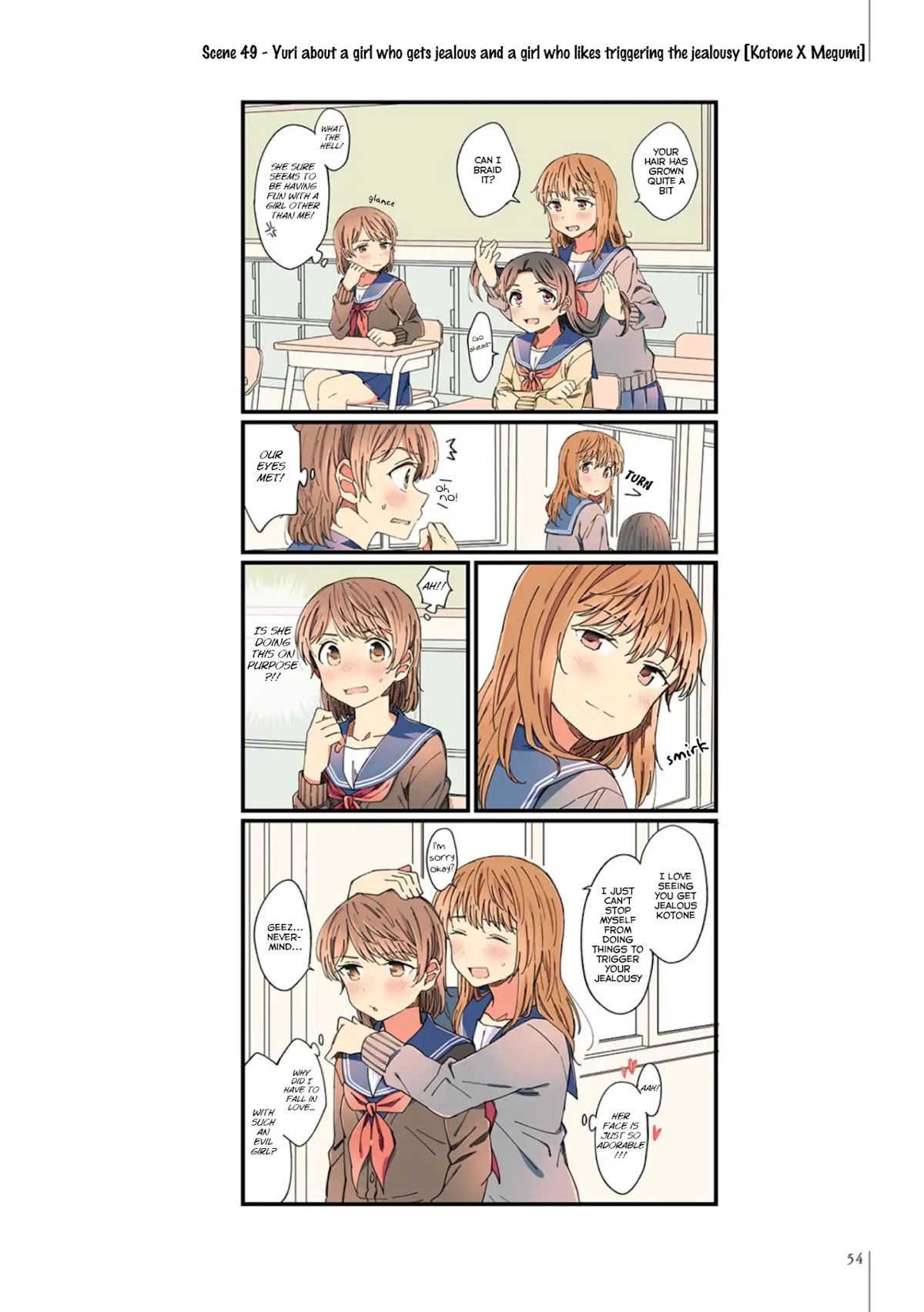 A Hundred Scenes of Girls Love Chapter 3 page 9 - Chapter 3: 41-60