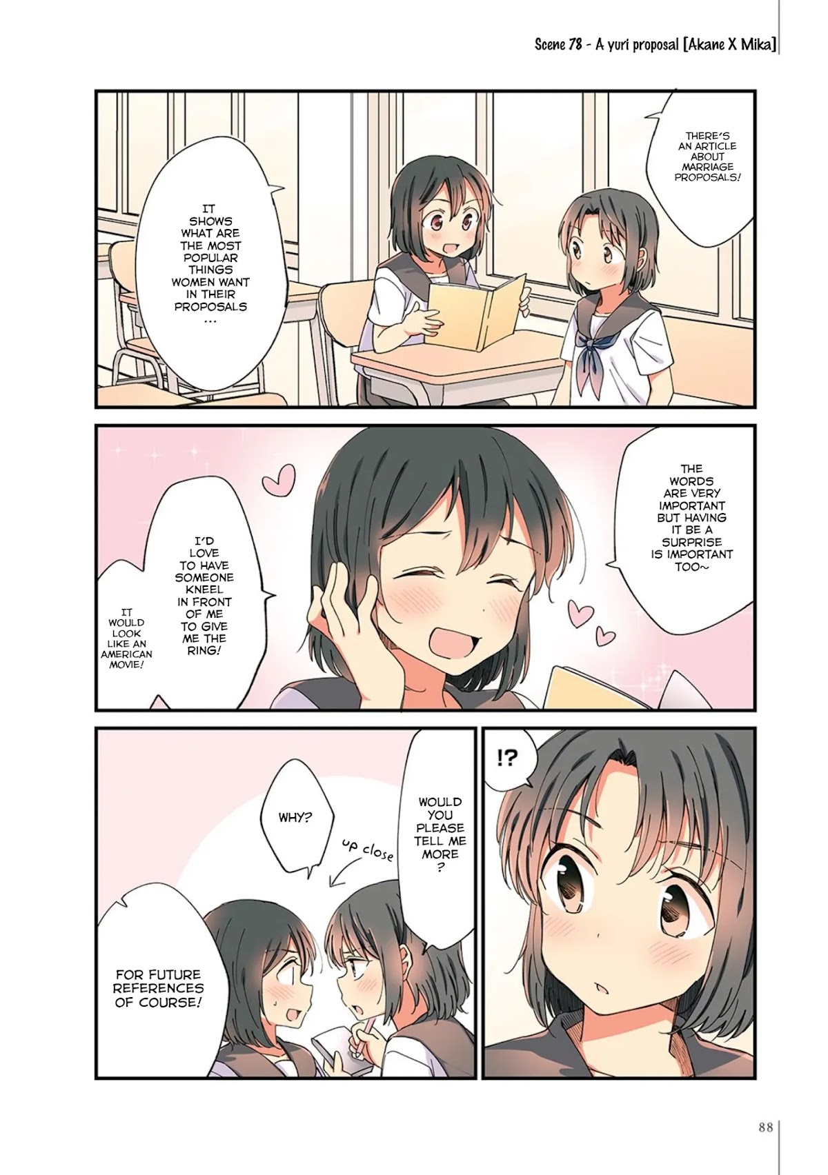 A Hundred Scenes of Girls Love Chapter 4 page 22 - Chapter 4: 61-80