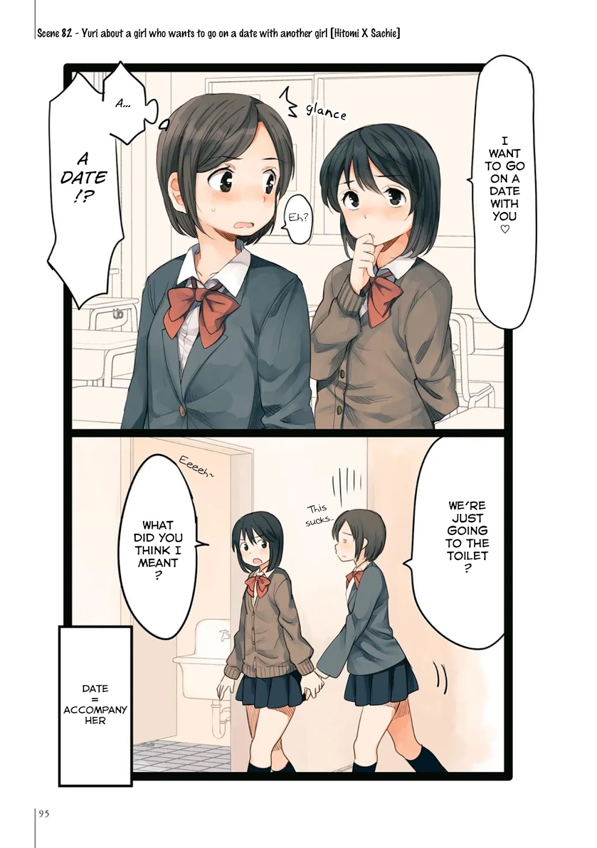 A Hundred Scenes of Girls Love Chapter 5 page 2 - Chapter 5: 81-90