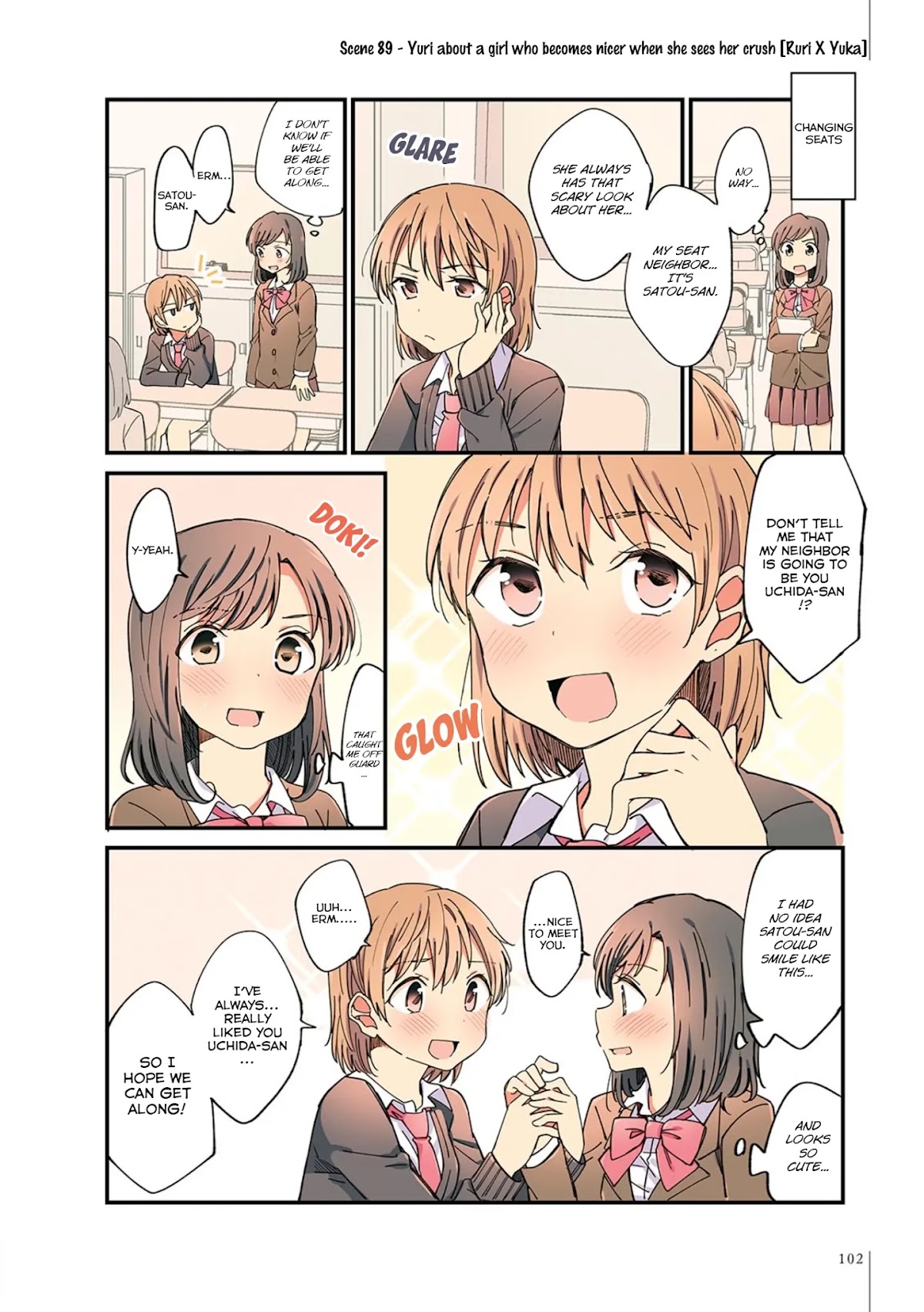 A Hundred Scenes of Girls Love Chapter 5 page 9 - Chapter 5: 81-90
