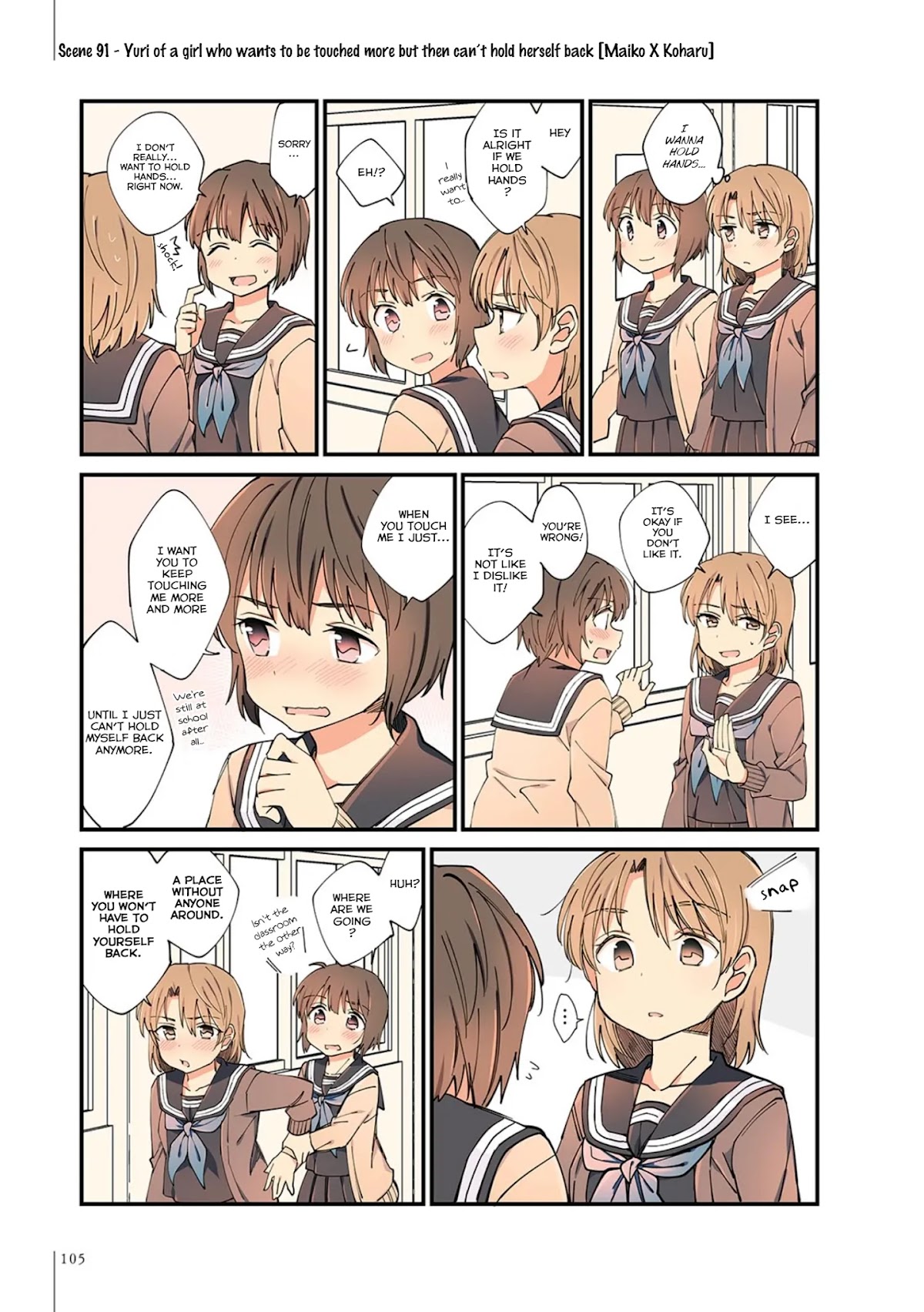 A Hundred Scenes of Girls Love Chapter 6 page 1 - Chapter 6: 91-100