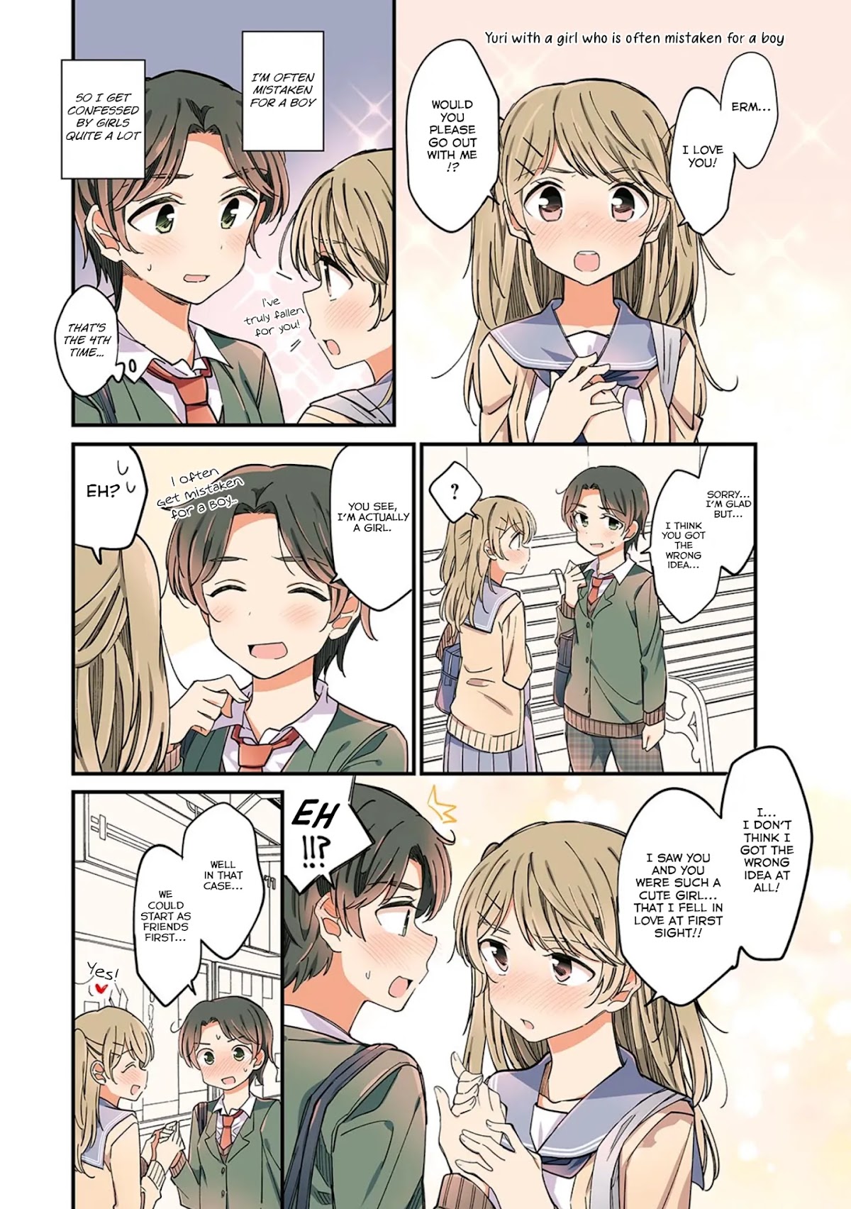 A Hundred Scenes of Girls Love Chapter 7 page 12 - Chapter 7: April