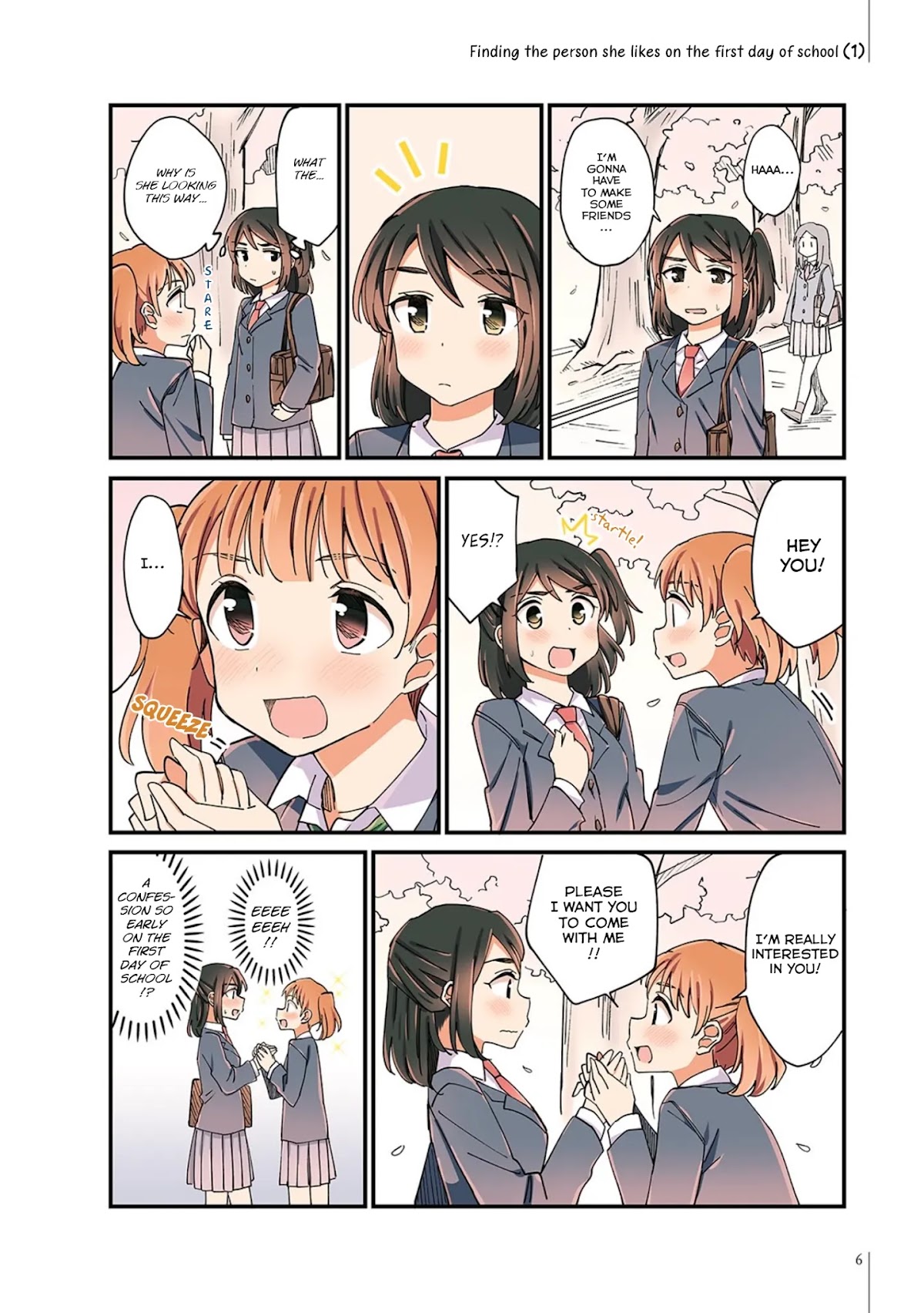 A Hundred Scenes of Girls Love Chapter 7 page 7 - Chapter 7: April