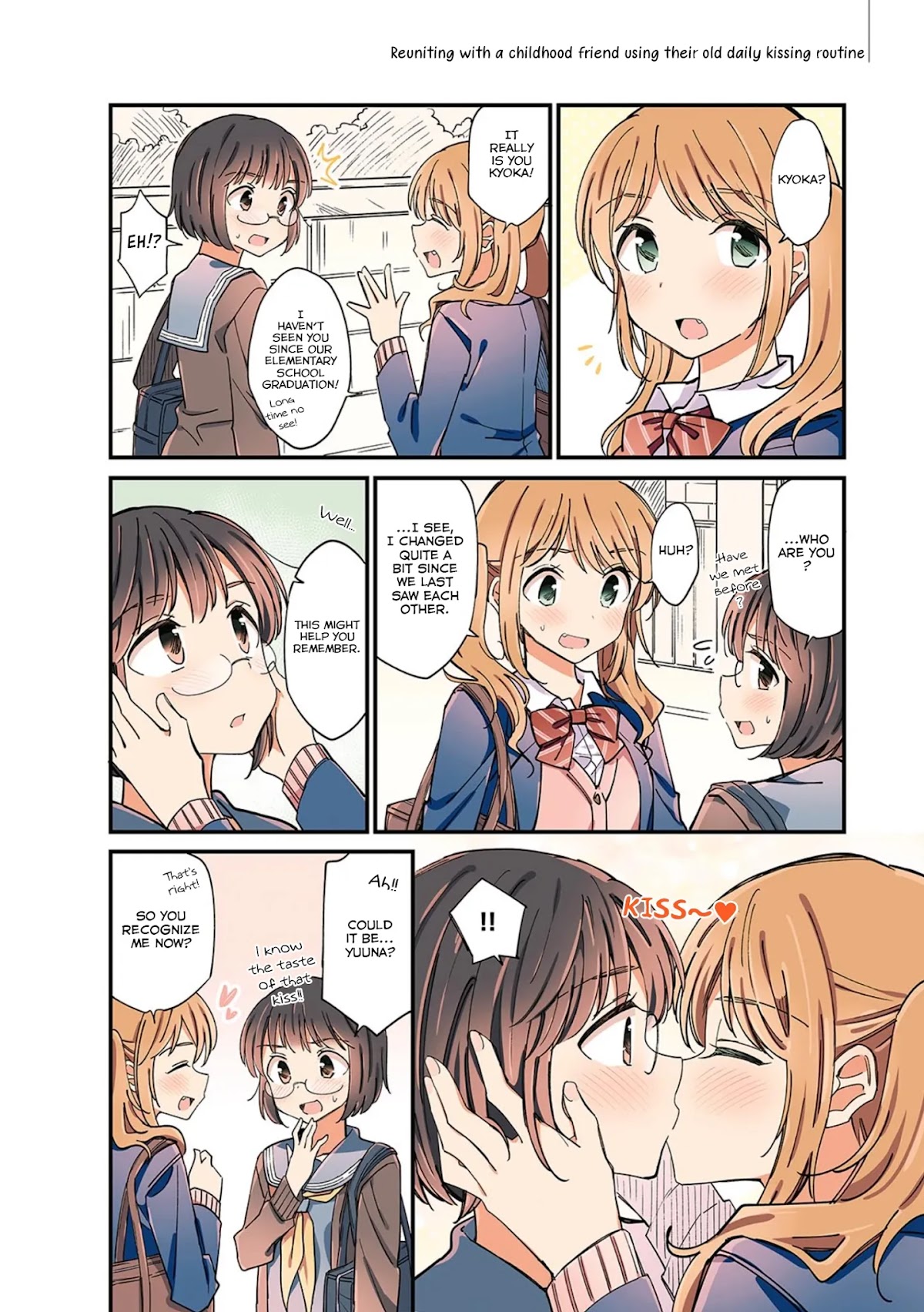 A Hundred Scenes of Girls Love Chapter 7 page 9 - Chapter 7: April