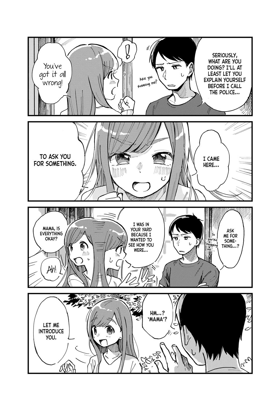 A Hungry Mother and Daughter and Her Ex-Boyfriend Landlord Chapter 1 page 4 - Chapter 1