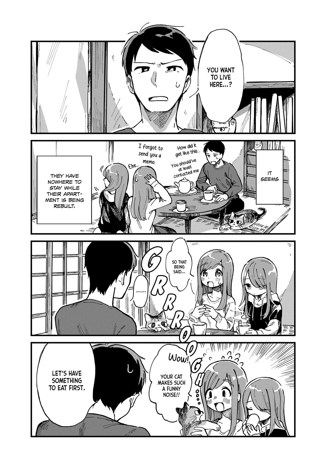 A Hungry Mother and Daughter and Her Ex-Boyfriend Landlord Chapter 1 page 6 - Chapter 1