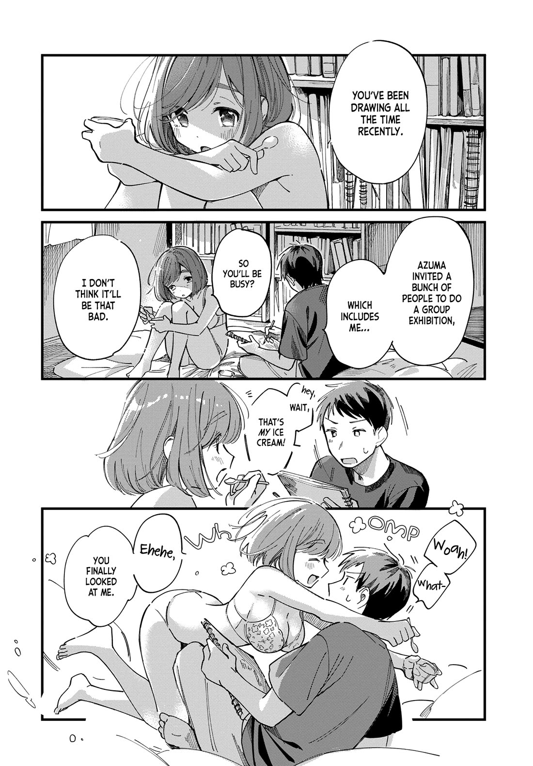 A Hungry Mother and Daughter and Her Ex-Boyfriend Landlord Chapter 14 page 2 - Chapter 14