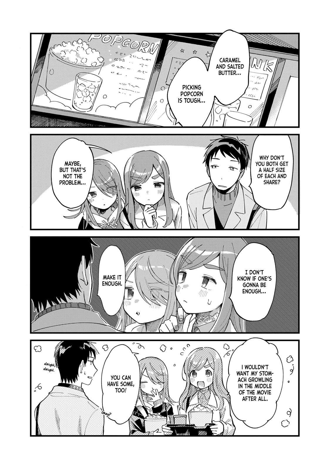 A Hungry Mother and Daughter and Her Ex-Boyfriend Landlord Chapter 18 page 3 - Chapter 18: Both Types of Popcorn