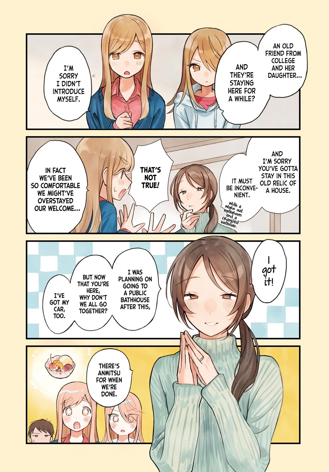 A Hungry Mother and Daughter and Her Ex-Boyfriend Landlord Chapter 22 page 5 - Chapter 22