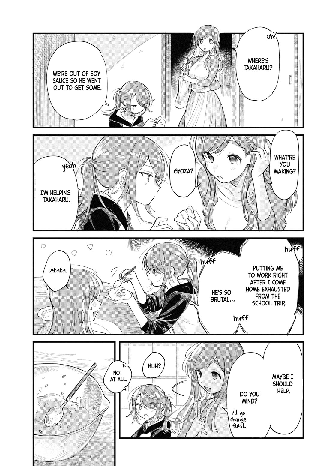A Hungry Mother and Daughter and Her Ex-Boyfriend Landlord Chapter 28 page 5 - Chapter 28