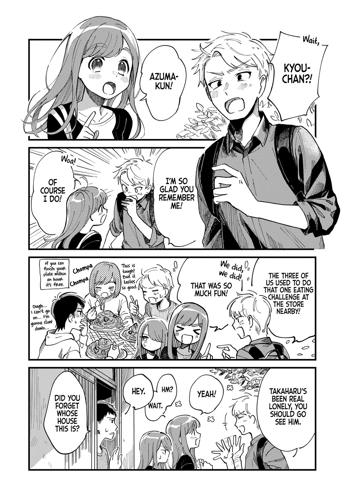 A Hungry Mother and Daughter and Her Ex-Boyfriend Landlord Chapter 3 page 2 - Chapter 3