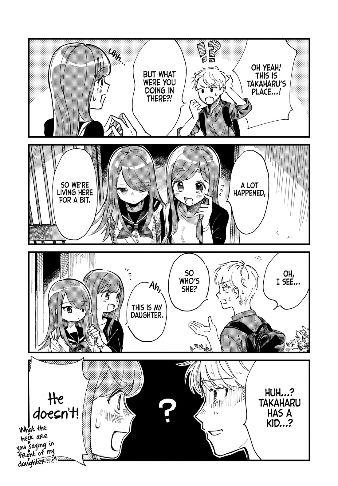 A Hungry Mother and Daughter and Her Ex-Boyfriend Landlord Chapter 3 page 3 - Chapter 3