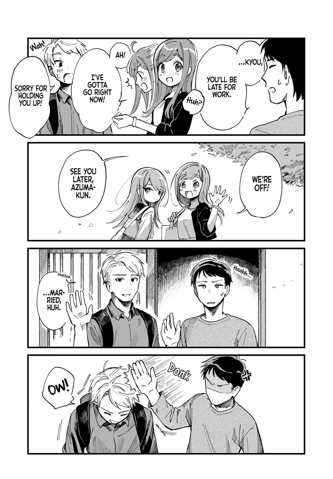 A Hungry Mother and Daughter and Her Ex-Boyfriend Landlord Chapter 3 page 4 - Chapter 3