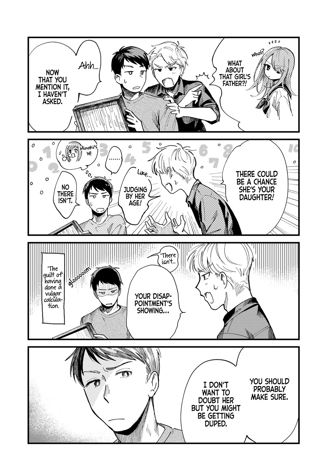 A Hungry Mother and Daughter and Her Ex-Boyfriend Landlord Chapter 3 page 9 - Chapter 3