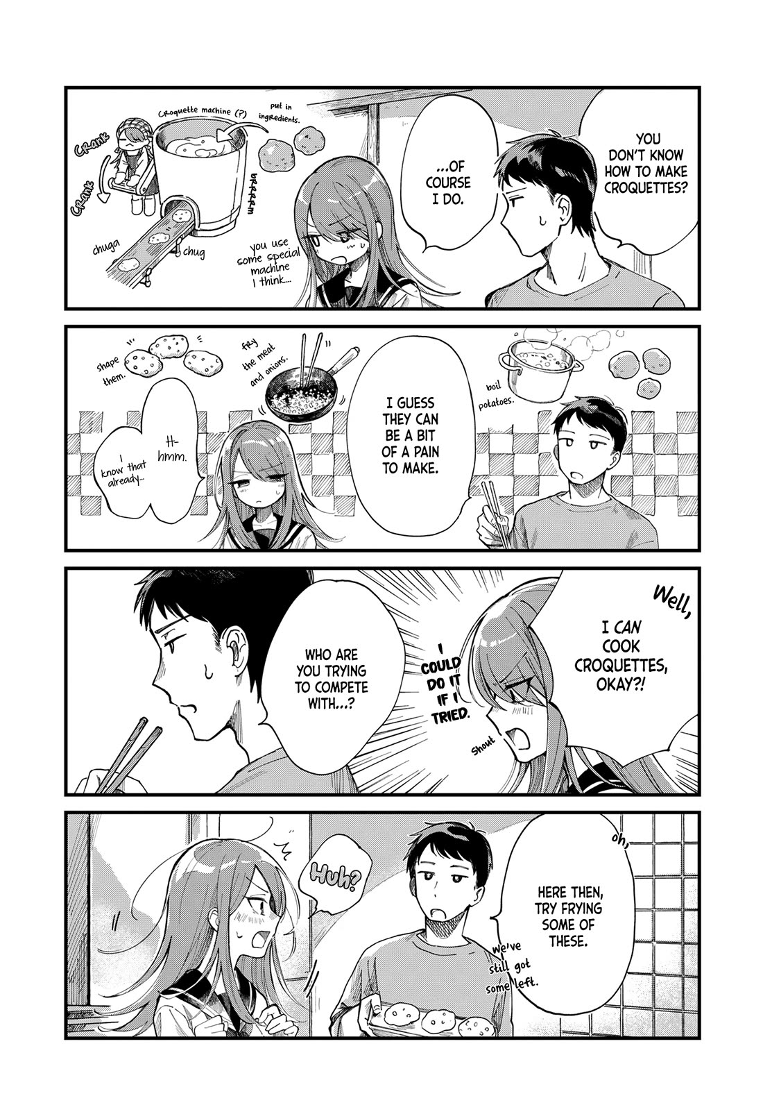A Hungry Mother and Daughter and Her Ex-Boyfriend Landlord Chapter 4 page 3 - Chapter 4