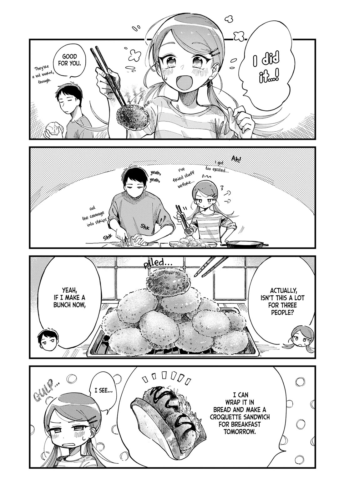 A Hungry Mother and Daughter and Her Ex-Boyfriend Landlord Chapter 4 page 5 - Chapter 4